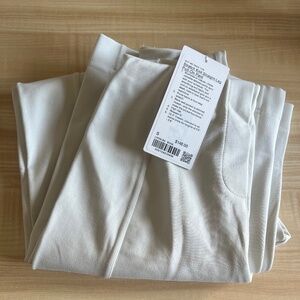 Lululemon Stretch Knit Straight-Leg Pull-On Pant S in Bone